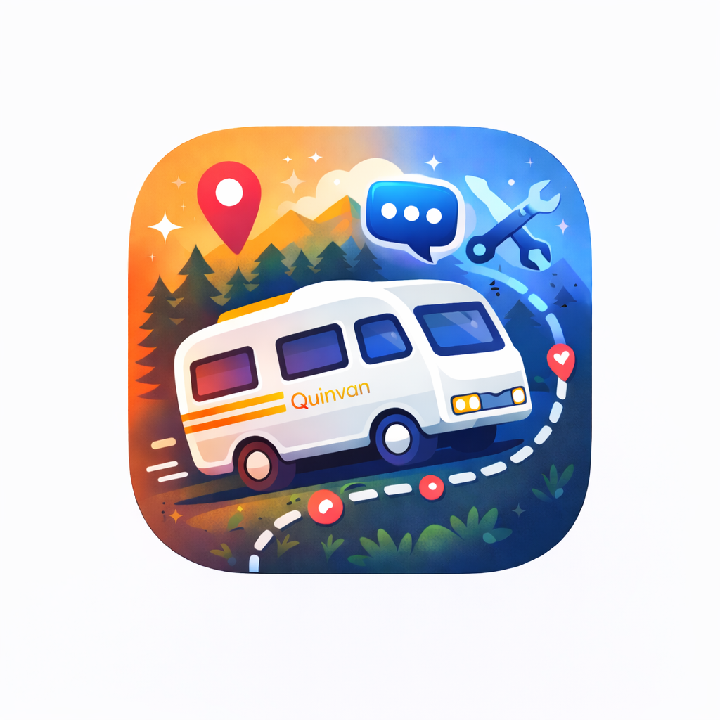 Quinvan Bff iOS app showing user profile and matching interface